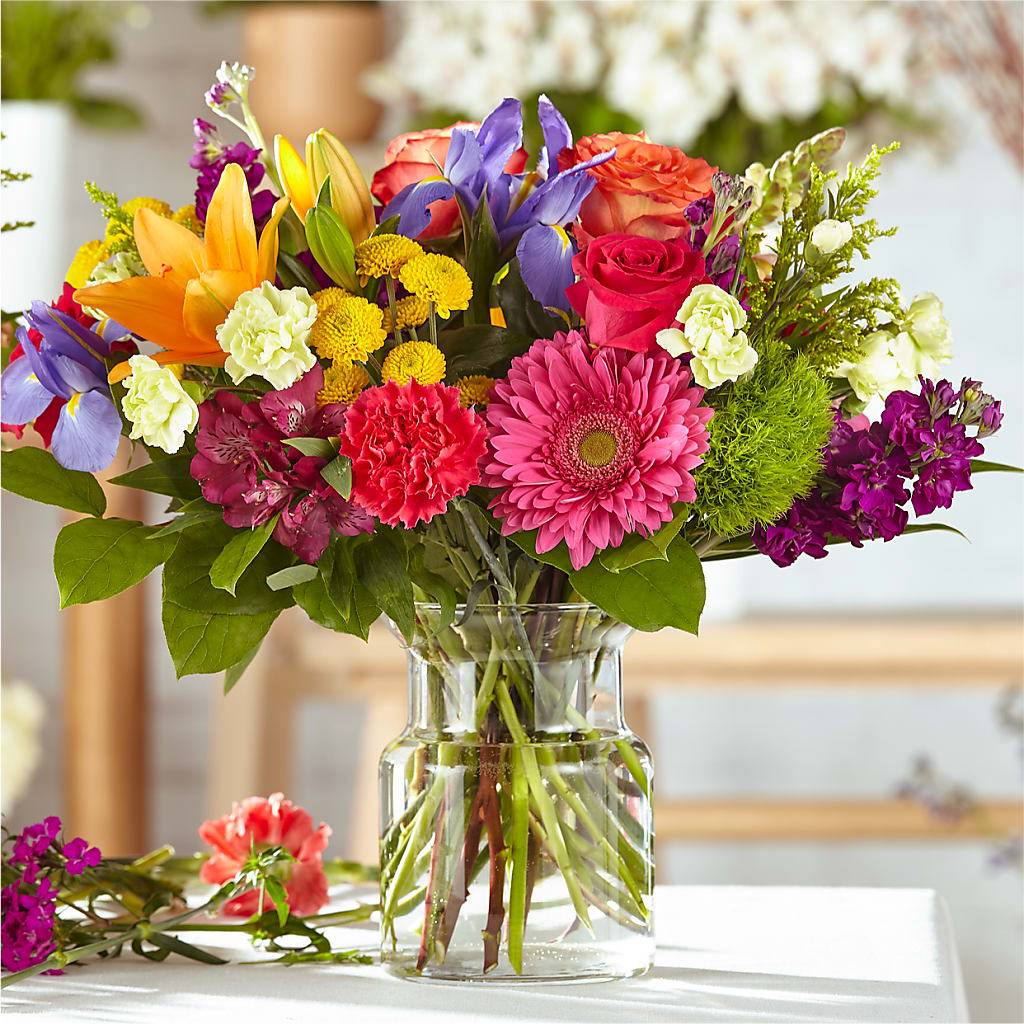 Bold & Bright – A Florist Original – BUTTERFLIES & BOUQUETS, Peterstown WV