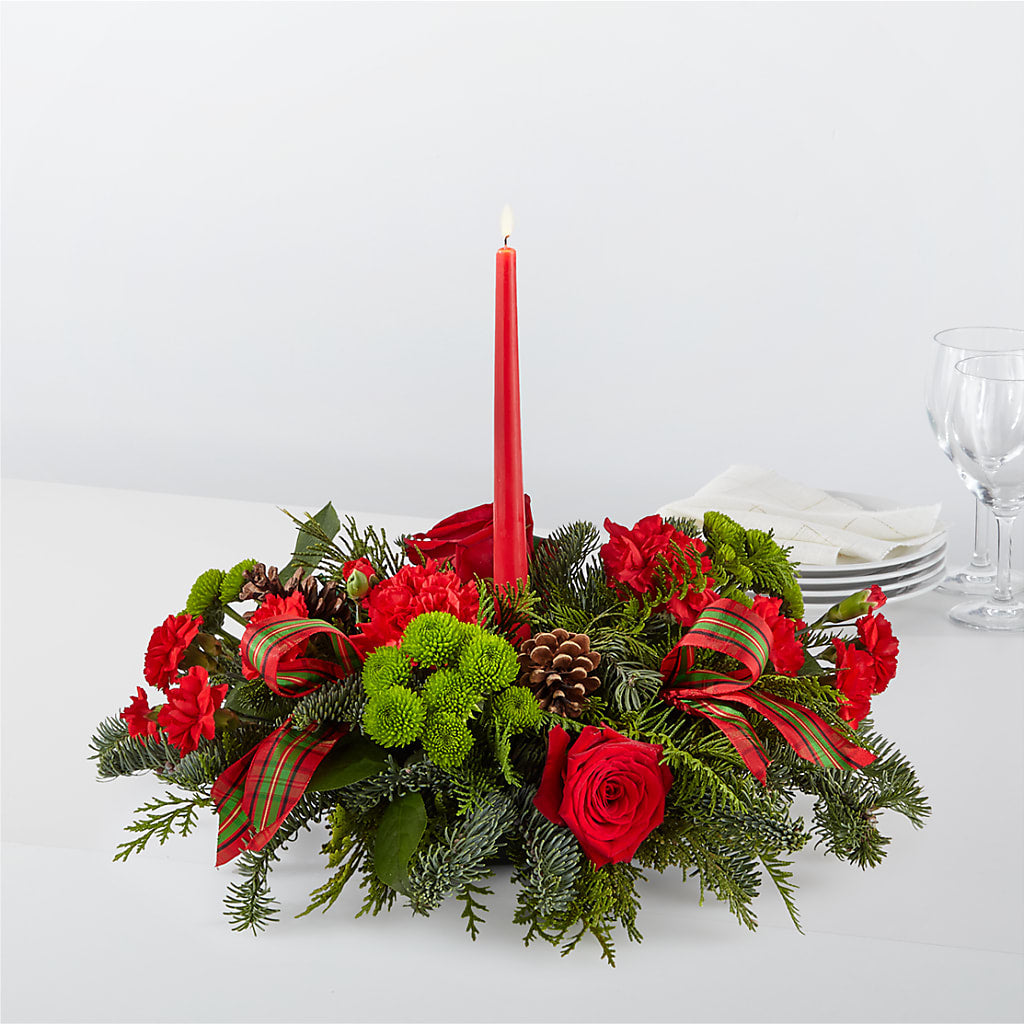 By the Candlelight Centerpiece – BUTTERFLIES & BOUQUETS, Peterstown WV