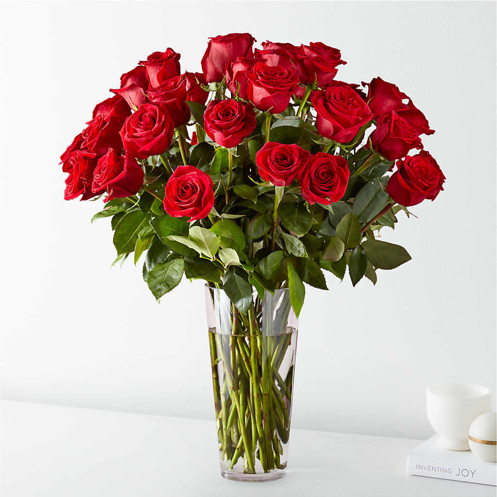 Long Stem Red Rose Bouquet – BUTTERFLIES & BOUQUETS, Peterstown WV