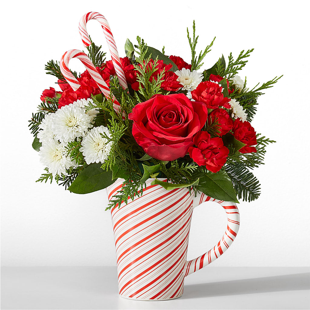 Peppermint Swirl Mug – BUTTERFLIES & BOUQUETS, Peterstown WV