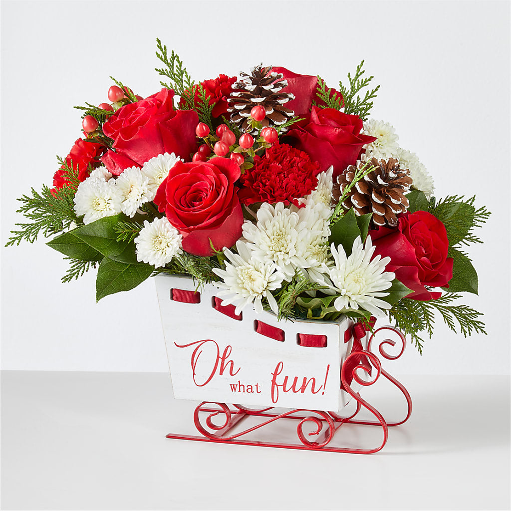 Sleigh Bells Bouquet – BUTTERFLIES & BOUQUETS, Peterstown WV