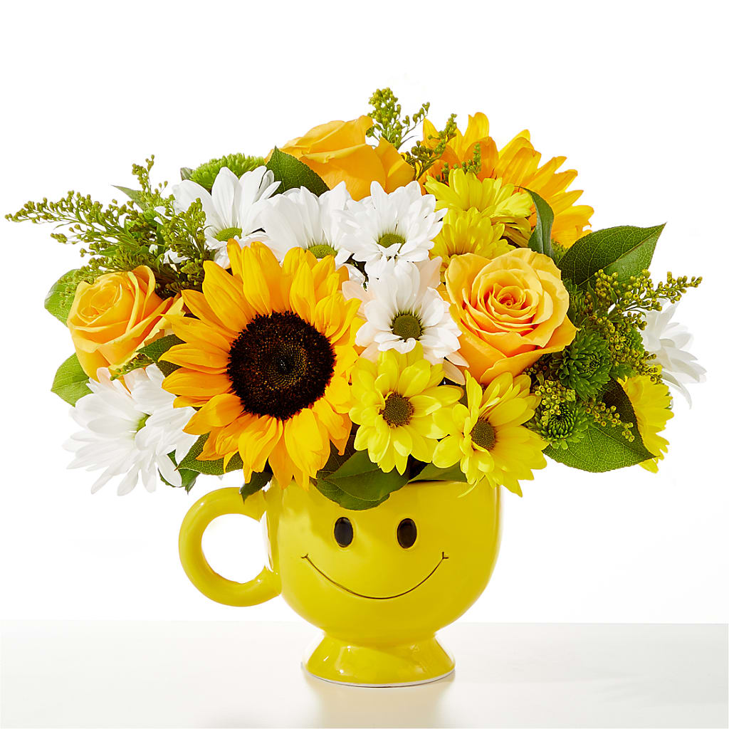 Be Happy Bouquet – BUTTERFLIES & BOUQUETS, Peterstown WV