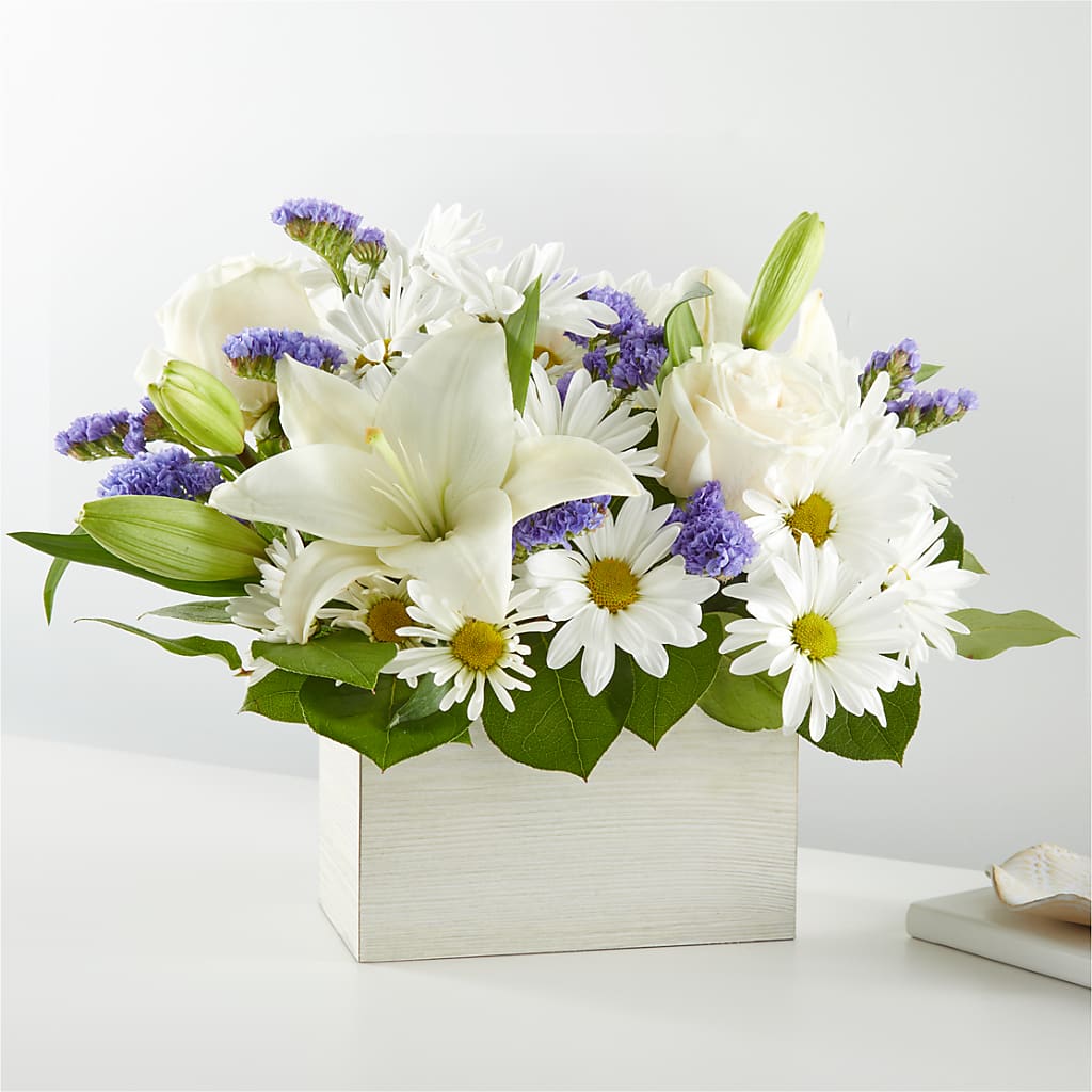 Beyond Blue Box Bouquet – BUTTERFLIES & BOUQUETS, Peterstown WV