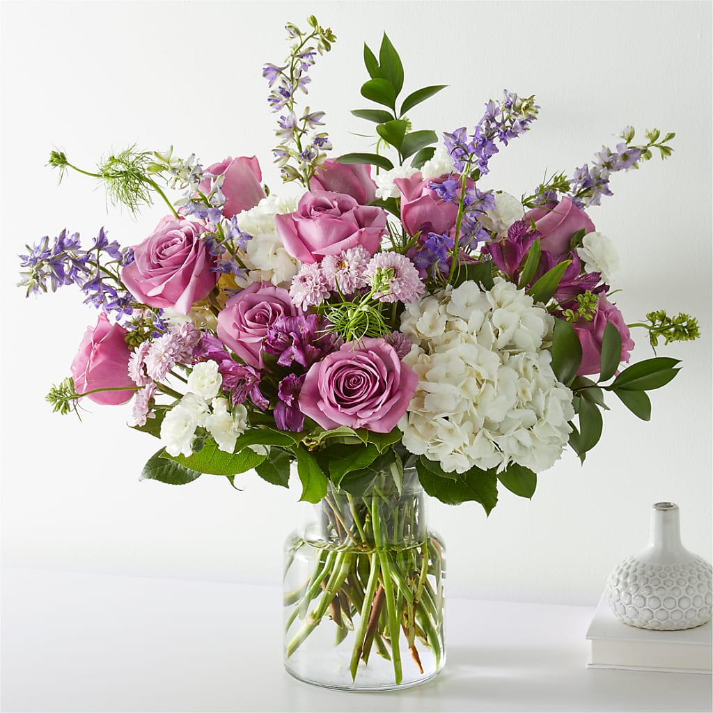 Violet Caress Bouquet – BUTTERFLIES & BOUQUETS, Peterstown WV
