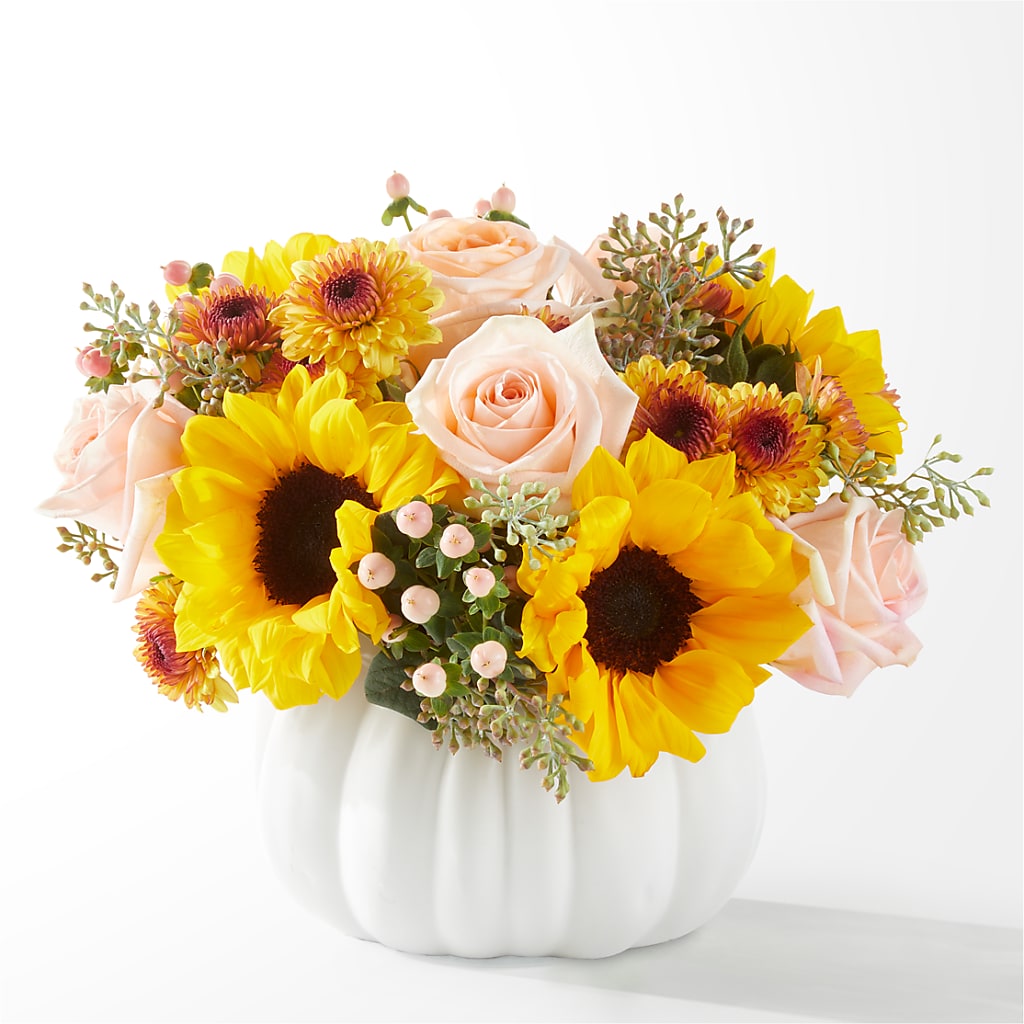 Pumpkin to Talk About Bouquet – BUTTERFLIES & BOUQUETS, Peterstown WV