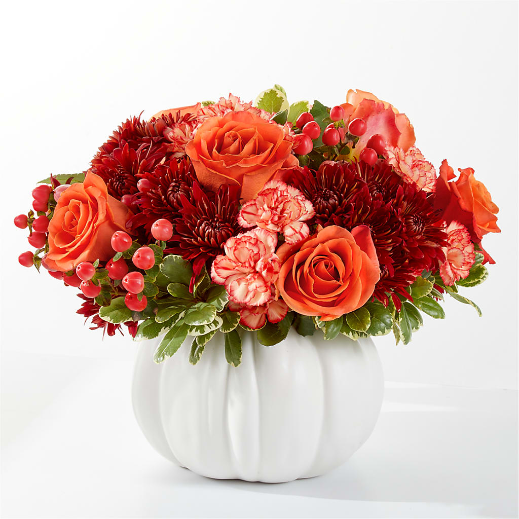 Autumn Air Pumpkin Bouquet – BUTTERFLIES & BOUQUETS, Peterstown WV