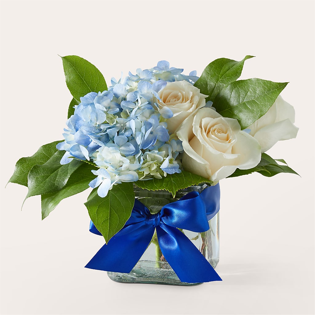Sky Blue Delight Bouquet – BUTTERFLIES & BOUQUETS, Peterstown WV
