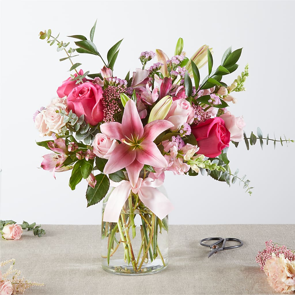 Pink Ribbon - A Florist Original – BUTTERFLIES & BOUQUETS, Peterstown WV