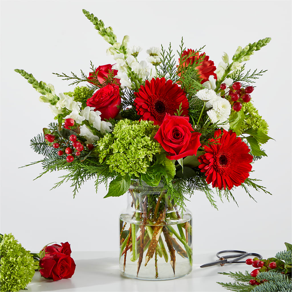Merry Moment Bouquet – A Florist Original – BUTTERFLIES & BOUQUETS, Peterstown WV