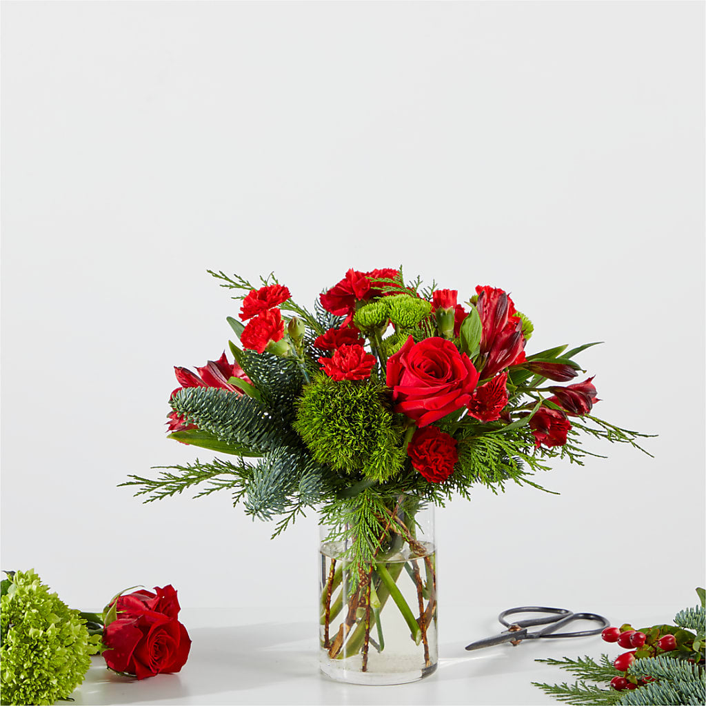 Merry Moment Bouquet – A Florist Original – BUTTERFLIES & BOUQUETS, Peterstown WV
