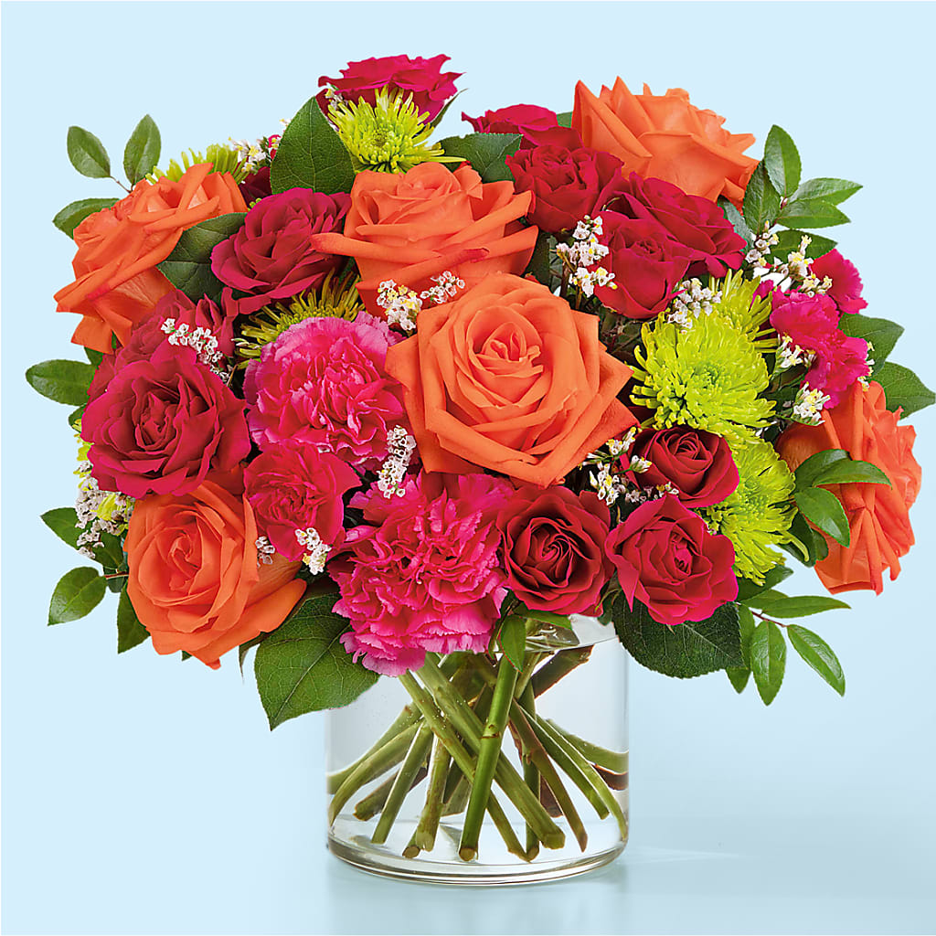 Colorful Carnival Bouquet – BUTTERFLIES & BOUQUETS, Peterstown WV