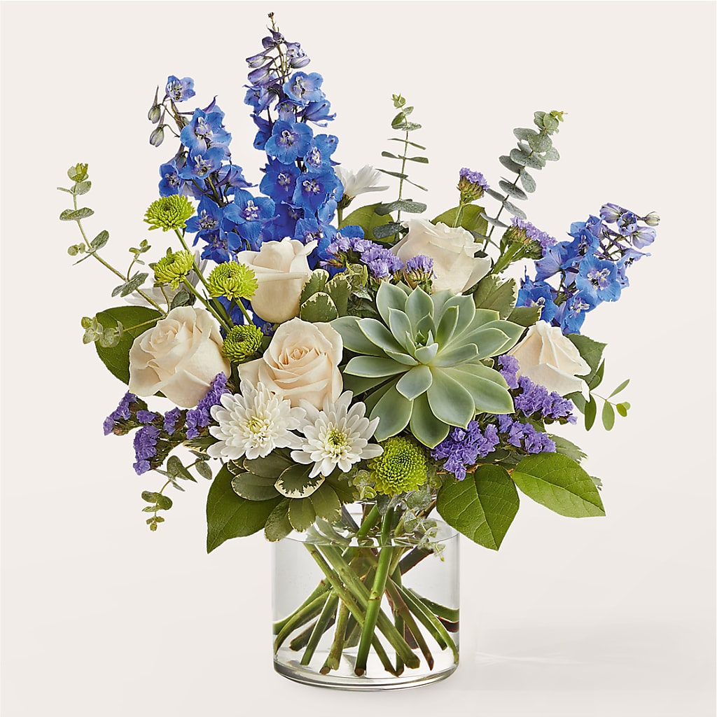 Cerulean Waves Bouquet – BUTTERFLIES & BOUQUETS, Peterstown WV