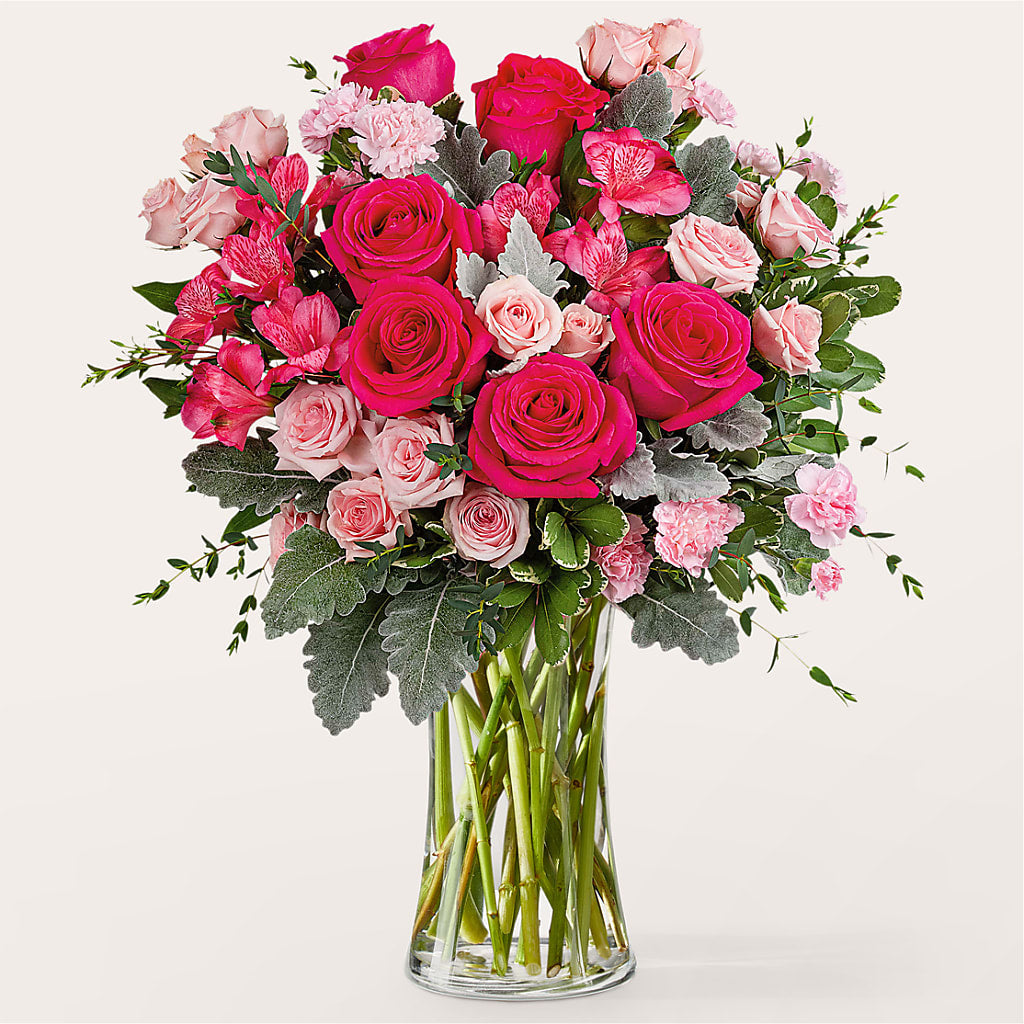 Tickled Pink Bouquet – BUTTERFLIES & BOUQUETS, Peterstown WV
