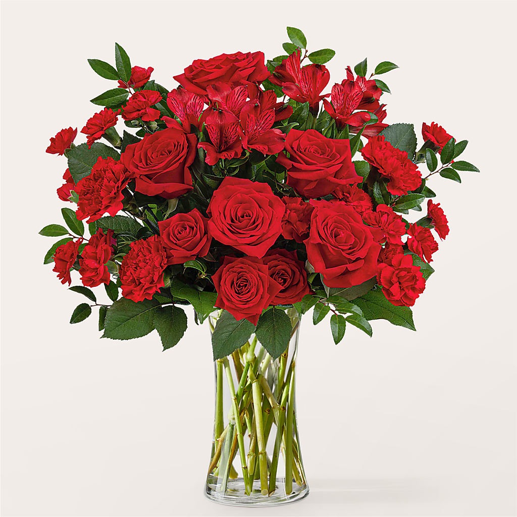 Brilliant Ruby Bouquet – BUTTERFLIES & BOUQUETS, Peterstown WV