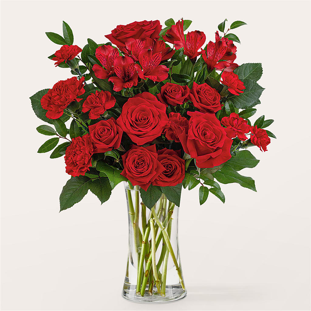 Brilliant Ruby Bouquet – BUTTERFLIES & BOUQUETS, Peterstown WV