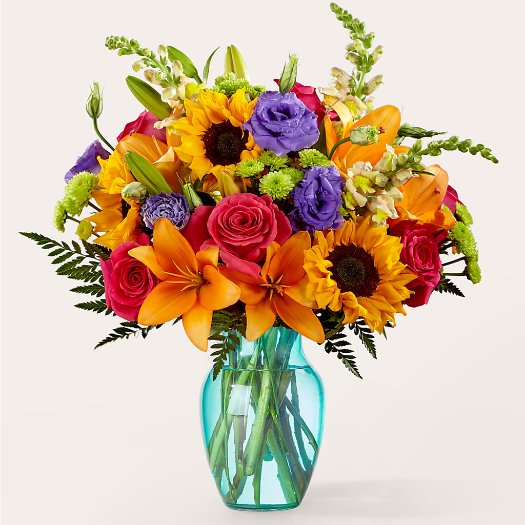 Double Rainbow Bouquet – BUTTERFLIES & BOUQUETS, Peterstown WV