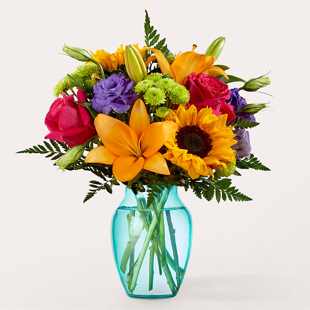 Double Rainbow Bouquet – BUTTERFLIES & BOUQUETS, Peterstown WV