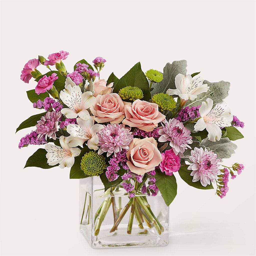 Pink Suede Bouquet – BUTTERFLIES & BOUQUETS, Peterstown WV