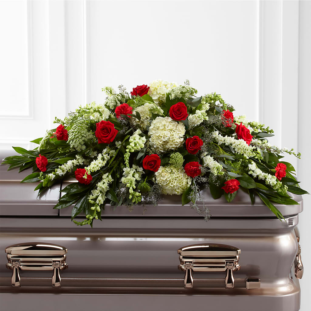 Sincerity Casket Spray – BUTTERFLIES & BOUQUETS, Peterstown WV