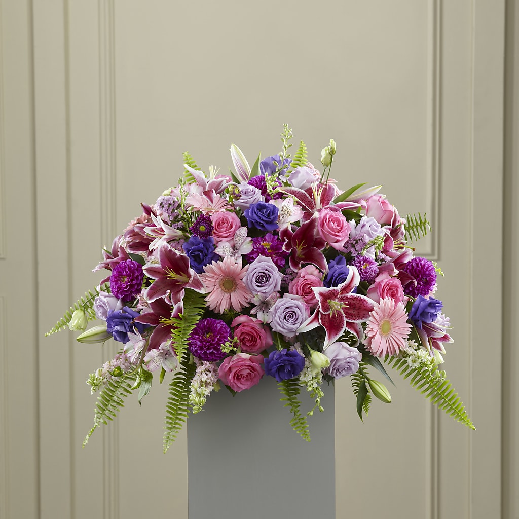 Fare Thee Well Pedestal – BUTTERFLIES & BOUQUETS, Peterstown WV