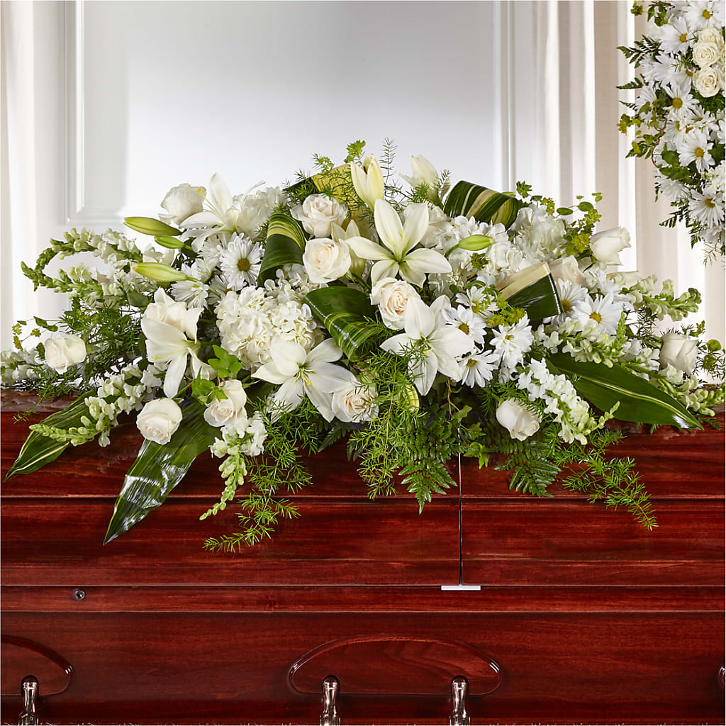 Abundance Casket Spray – BUTTERFLIES & BOUQUETS, Peterstown WV