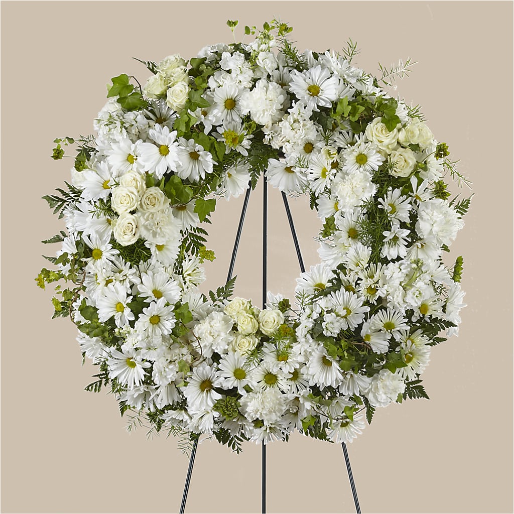 Faithful Wishes Wreath – BUTTERFLIES & BOUQUETS, Peterstown WV