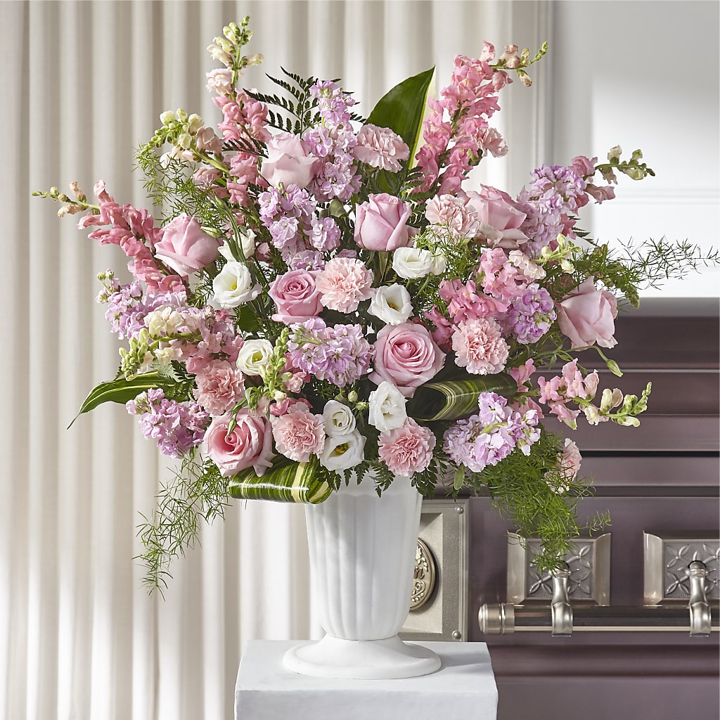 Divine Comfort Arrangement – BUTTERFLIES & BOUQUETS, Peterstown WV