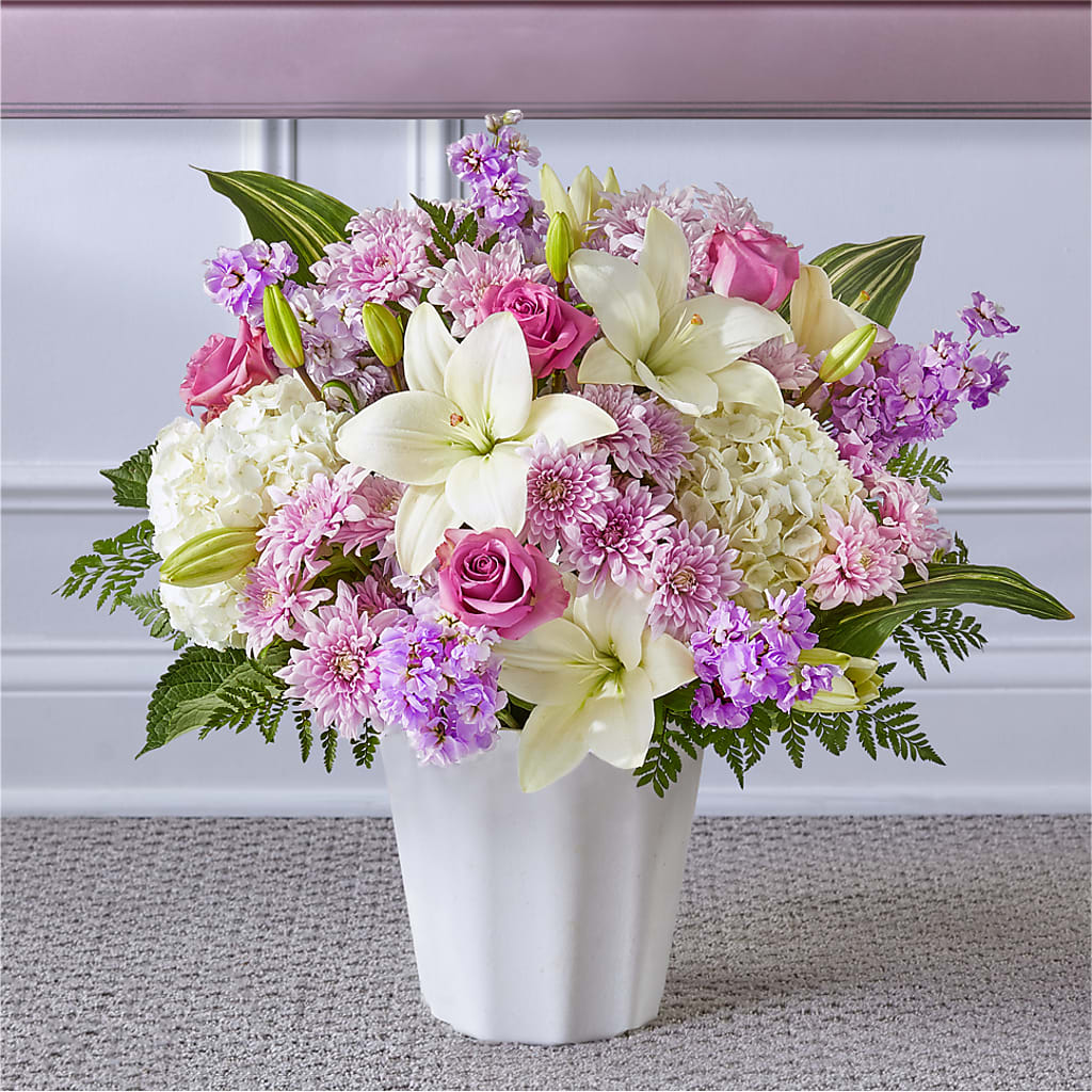 Heaven Sent Floor Basket – BUTTERFLIES & BOUQUETS, Peterstown WV