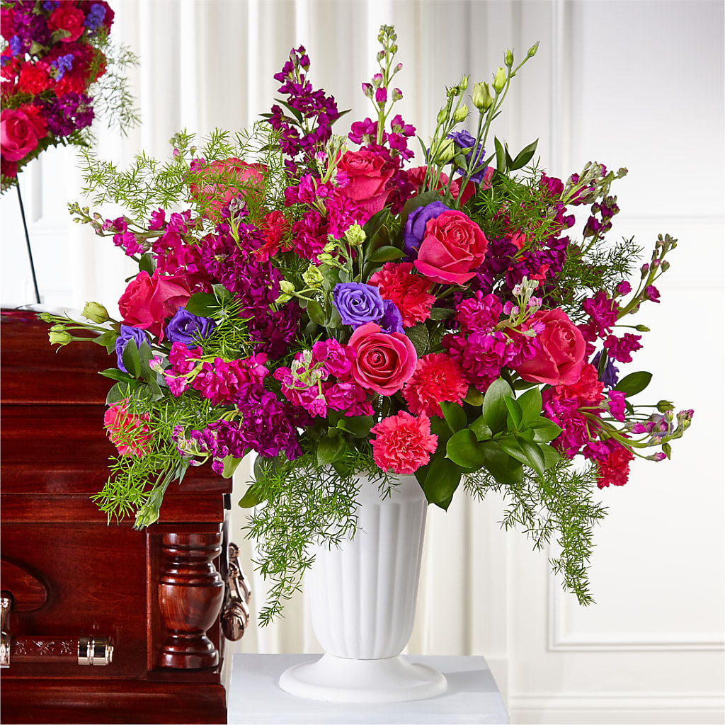 Eternal Day Arrangement – BUTTERFLIES & BOUQUETS, Peterstown WV