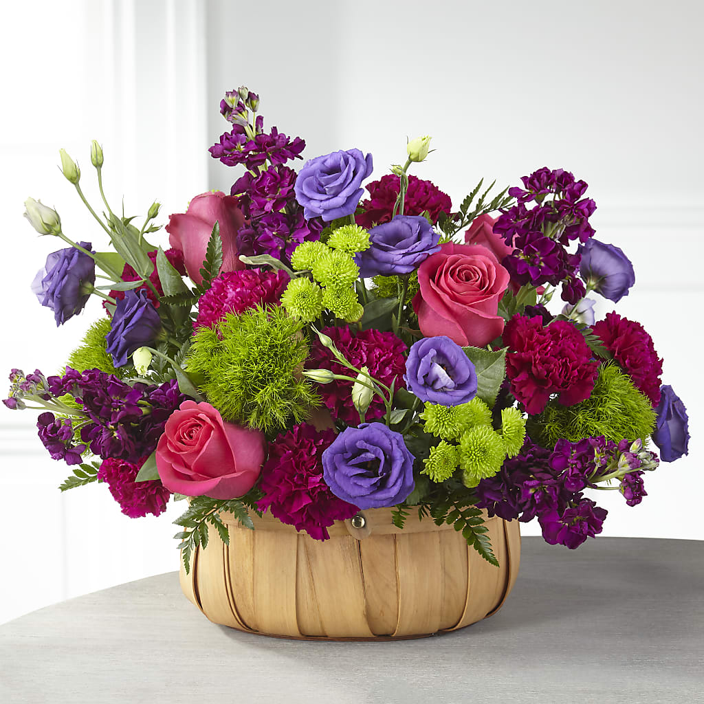Serene Sanctuary Basket – BUTTERFLIES & BOUQUETS, Peterstown WV