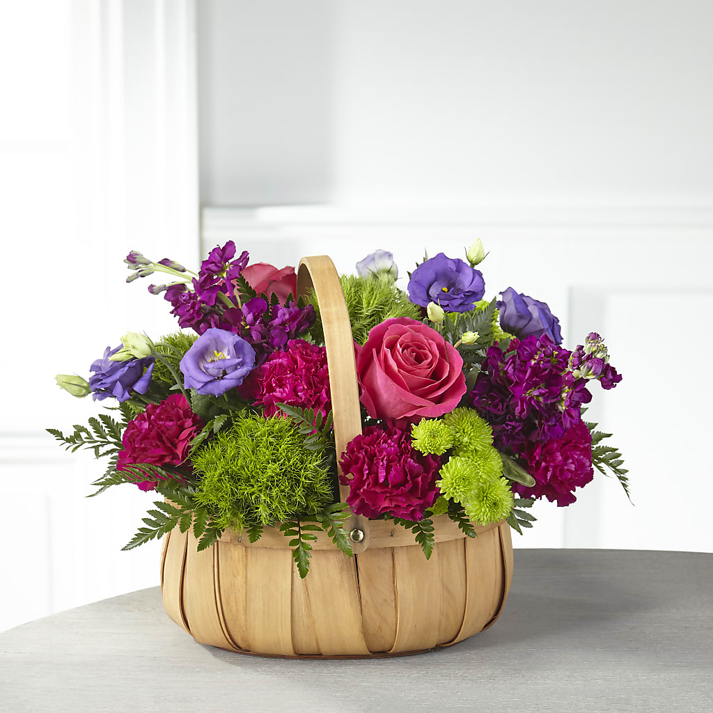 Serene Sanctuary Basket – BUTTERFLIES & BOUQUETS, Peterstown WV