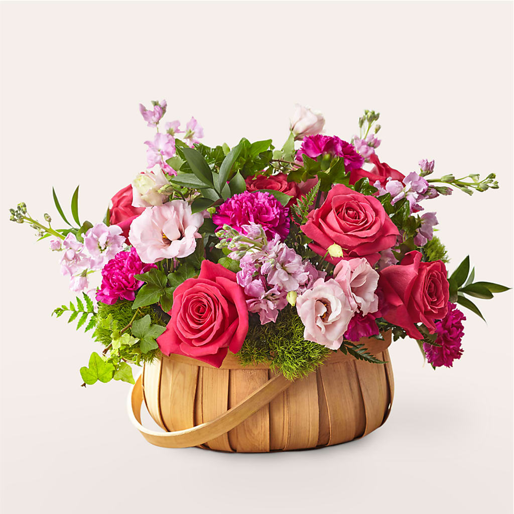 Radiance in Bloom Basket – BUTTERFLIES & BOUQUETS, Peterstown WV