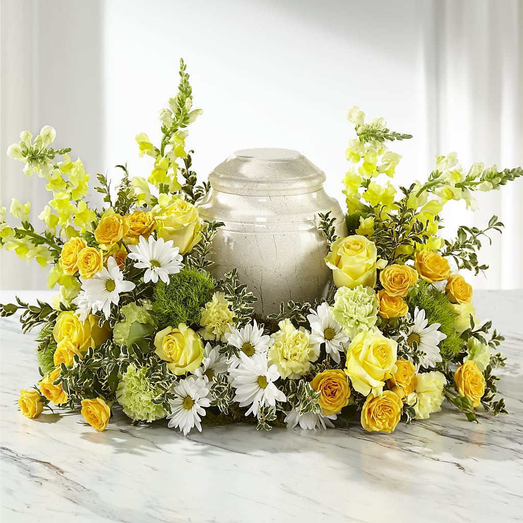 Graceful Love Cremation Adornment – BUTTERFLIES & BOUQUETS, Peterstown WV