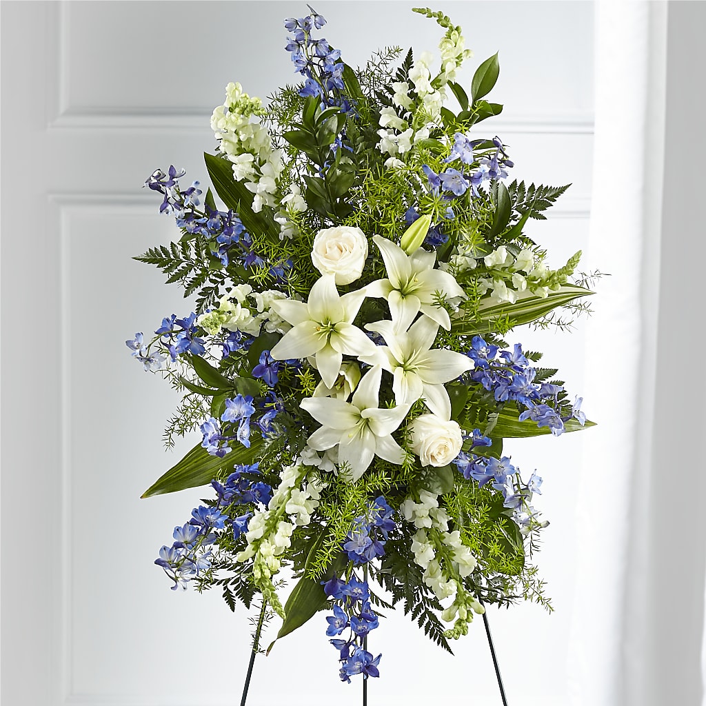 Faithful Friend Standing Spray – BUTTERFLIES & BOUQUETS, Peterstown WV
