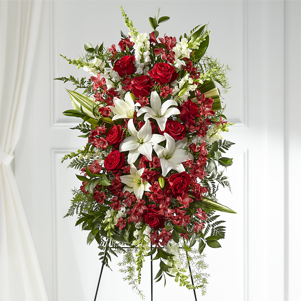 Everlasting Memory Standing Spray – BUTTERFLIES & BOUQUETS, Peterstown WV