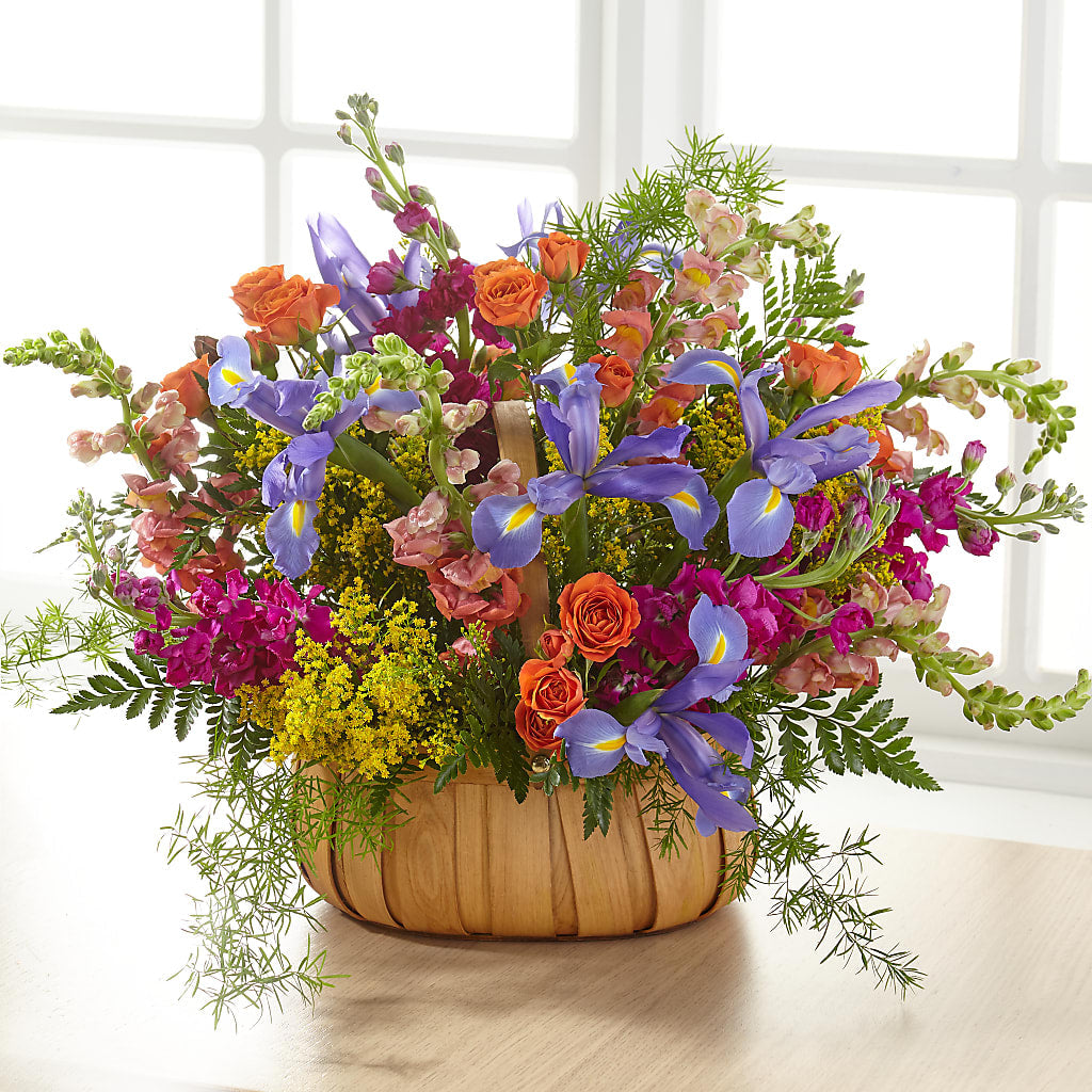 Garden of Life Basket – BUTTERFLIES & BOUQUETS, Peterstown WV
