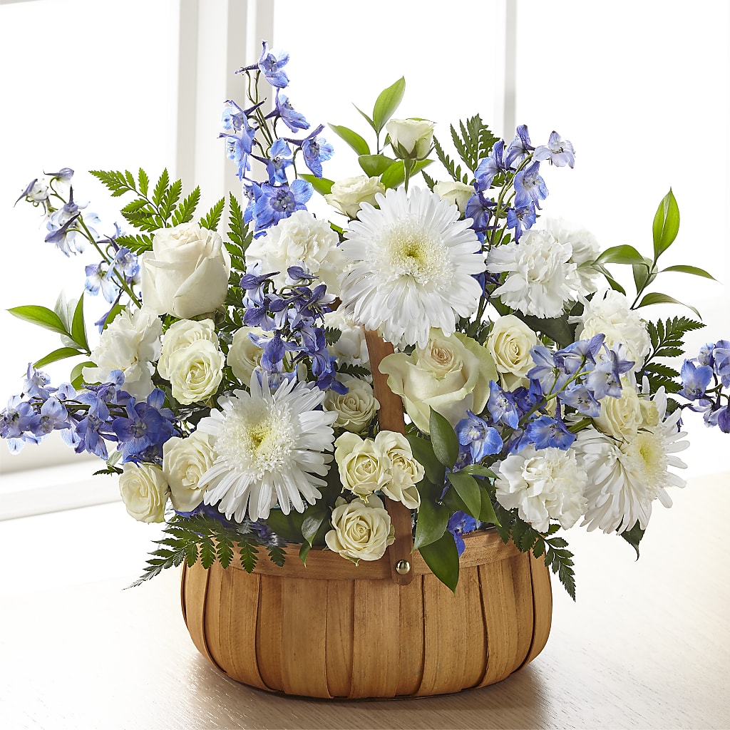 Harmony & Grace Basket – BUTTERFLIES & BOUQUETS, Peterstown WV