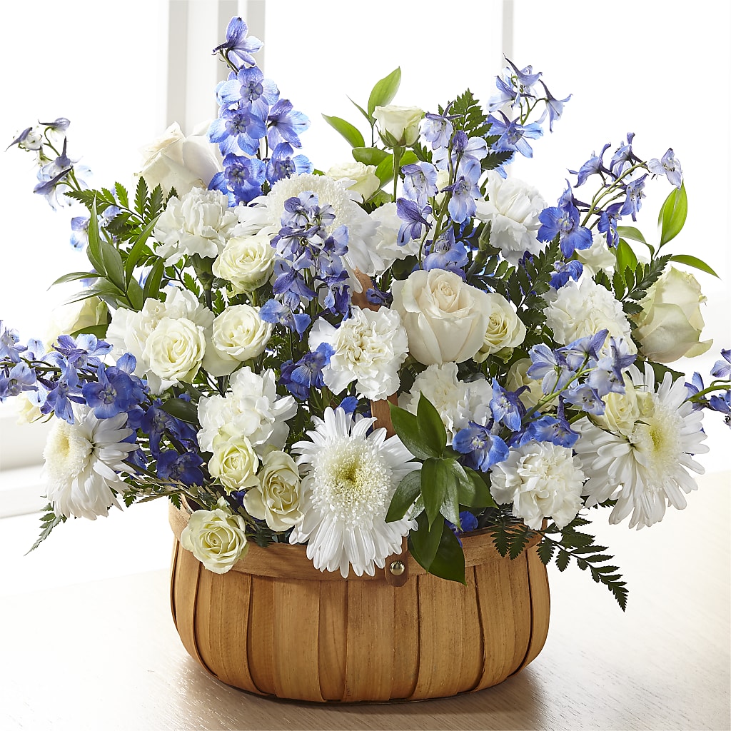 Harmony & Grace Basket – BUTTERFLIES & BOUQUETS, Peterstown WV