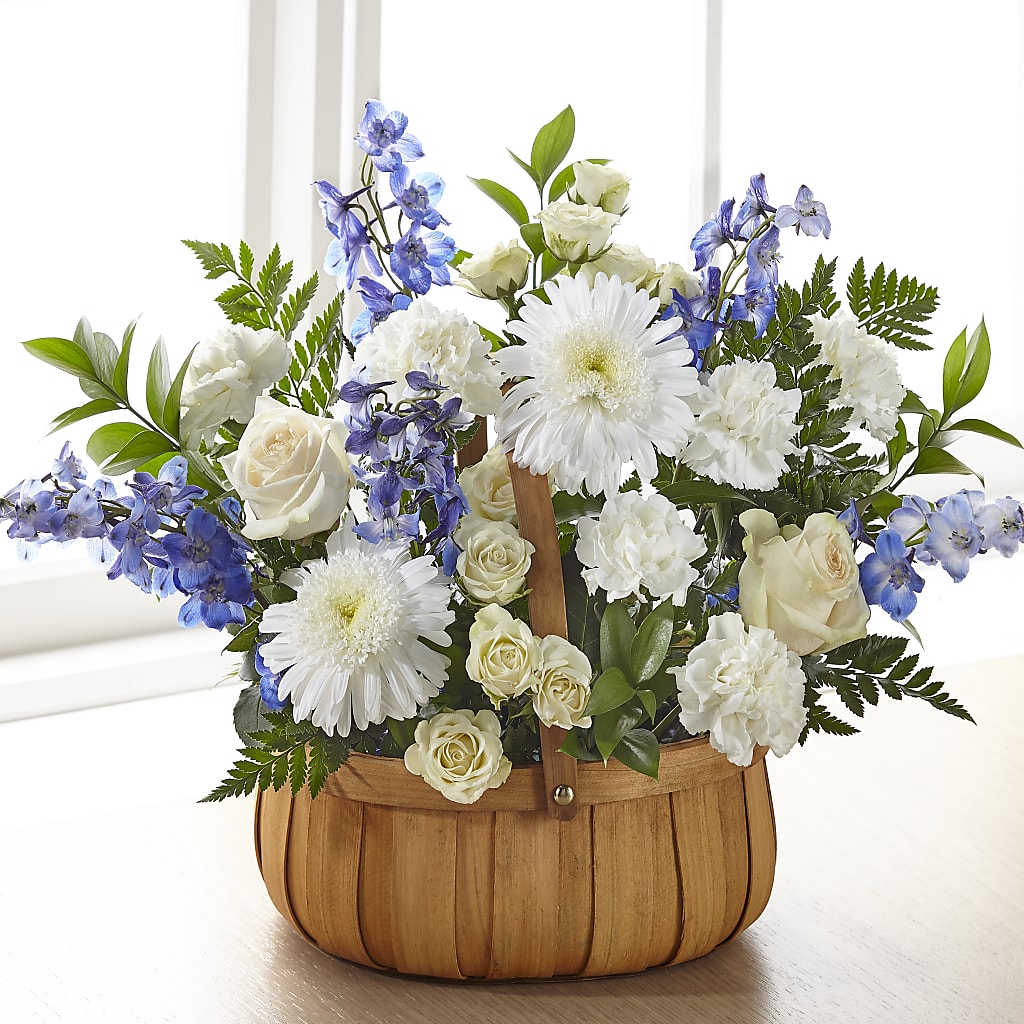 Harmony & Grace Basket – BUTTERFLIES & BOUQUETS, Peterstown WV