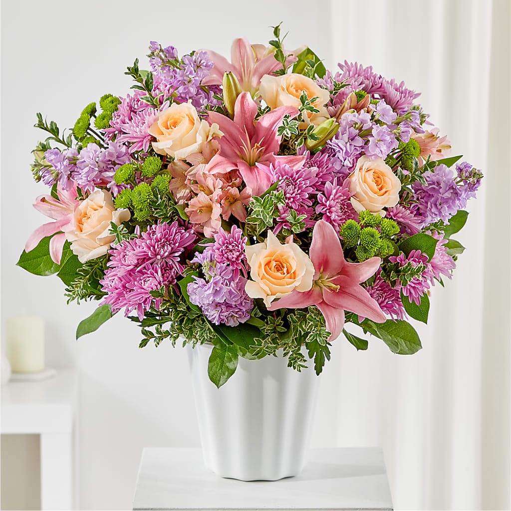 Supportive Embrace Tabletop Basket – BUTTERFLIES & BOUQUETS, Peterstown WV