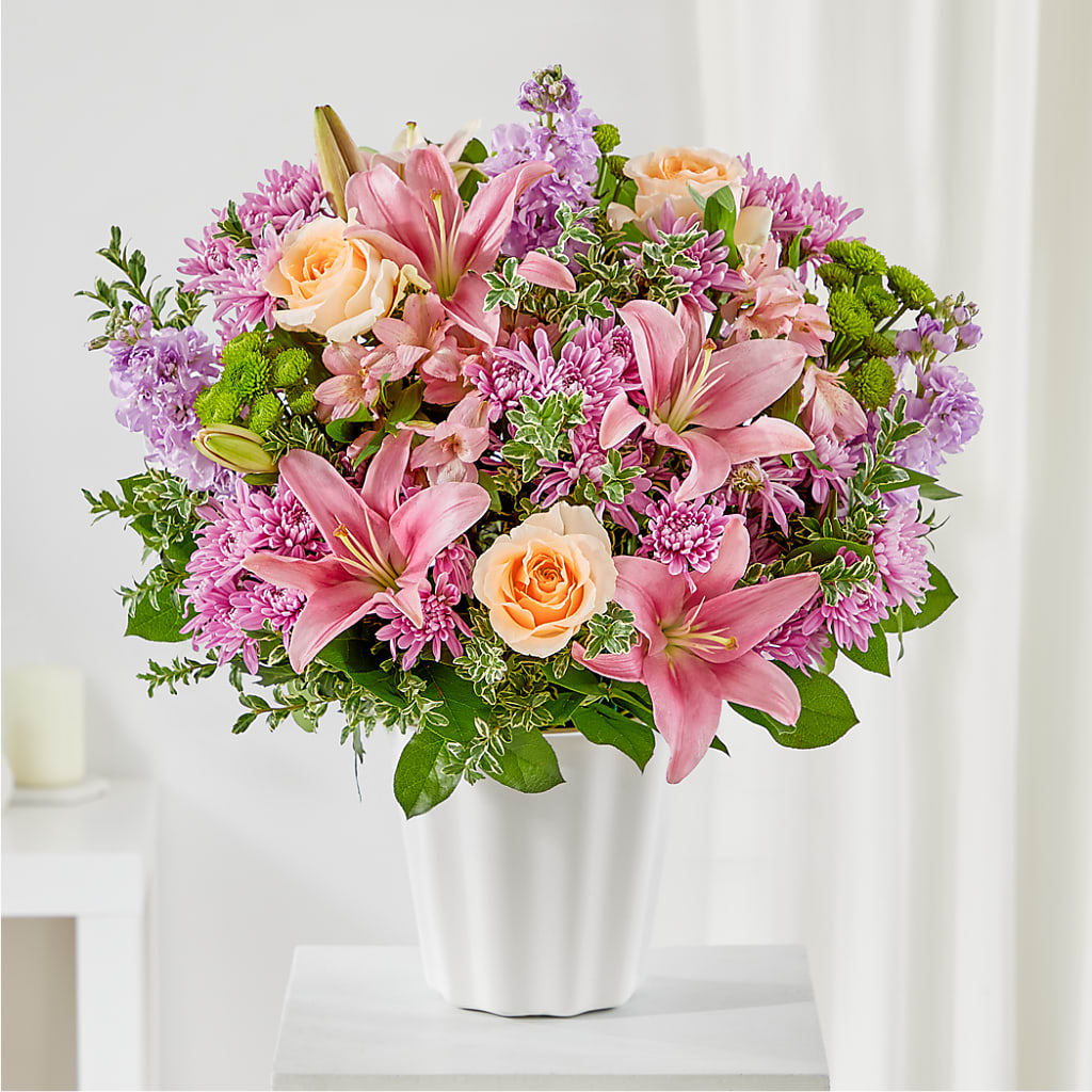 Supportive Embrace Tabletop Basket – BUTTERFLIES & BOUQUETS, Peterstown WV