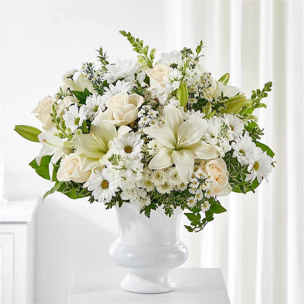 Uplifting Urn Arrangement – BUTTERFLIES & BOUQUETS, Peterstown WV