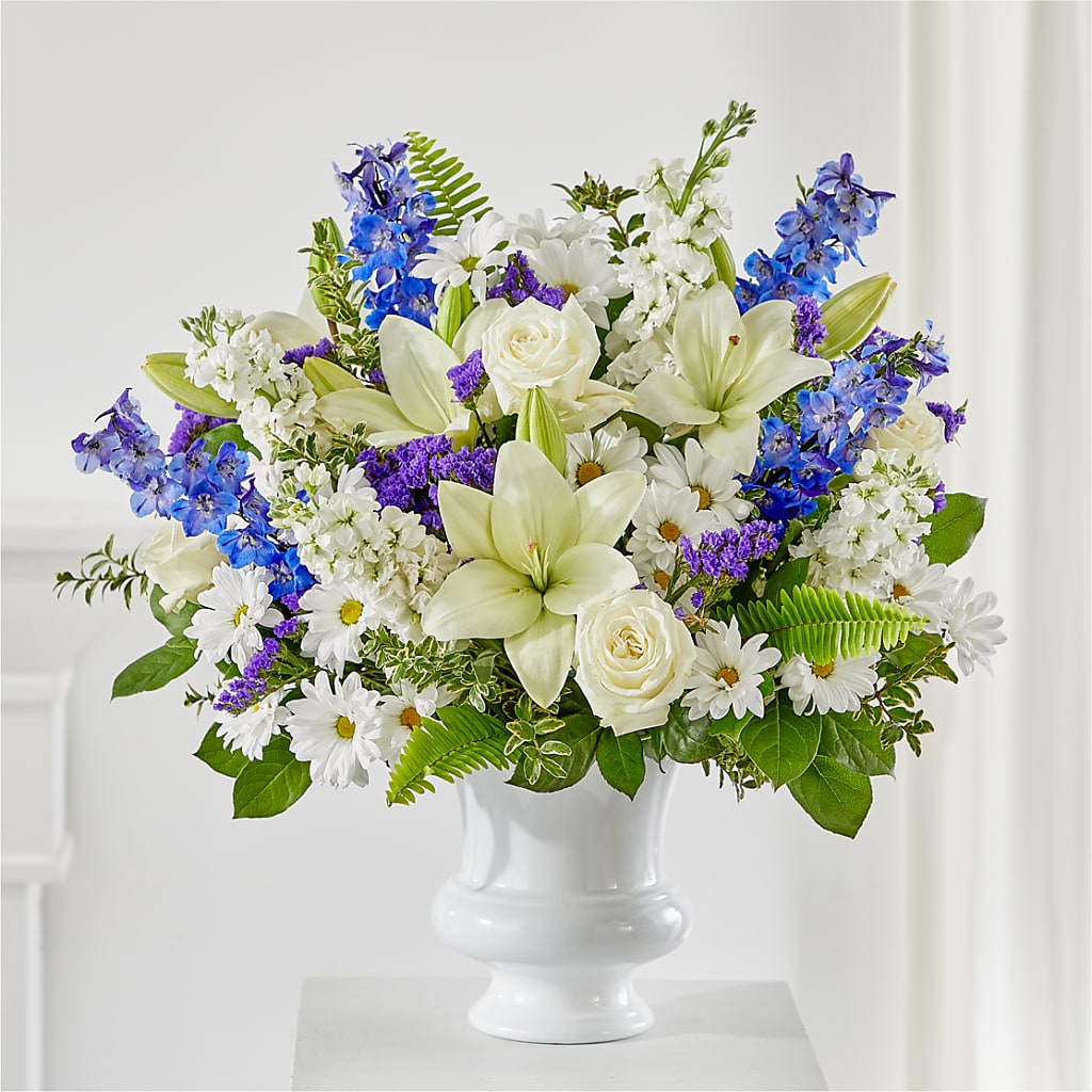 Expressions of Hope Urn Arrangement – BUTTERFLIES & BOUQUETS, Peterstown WV