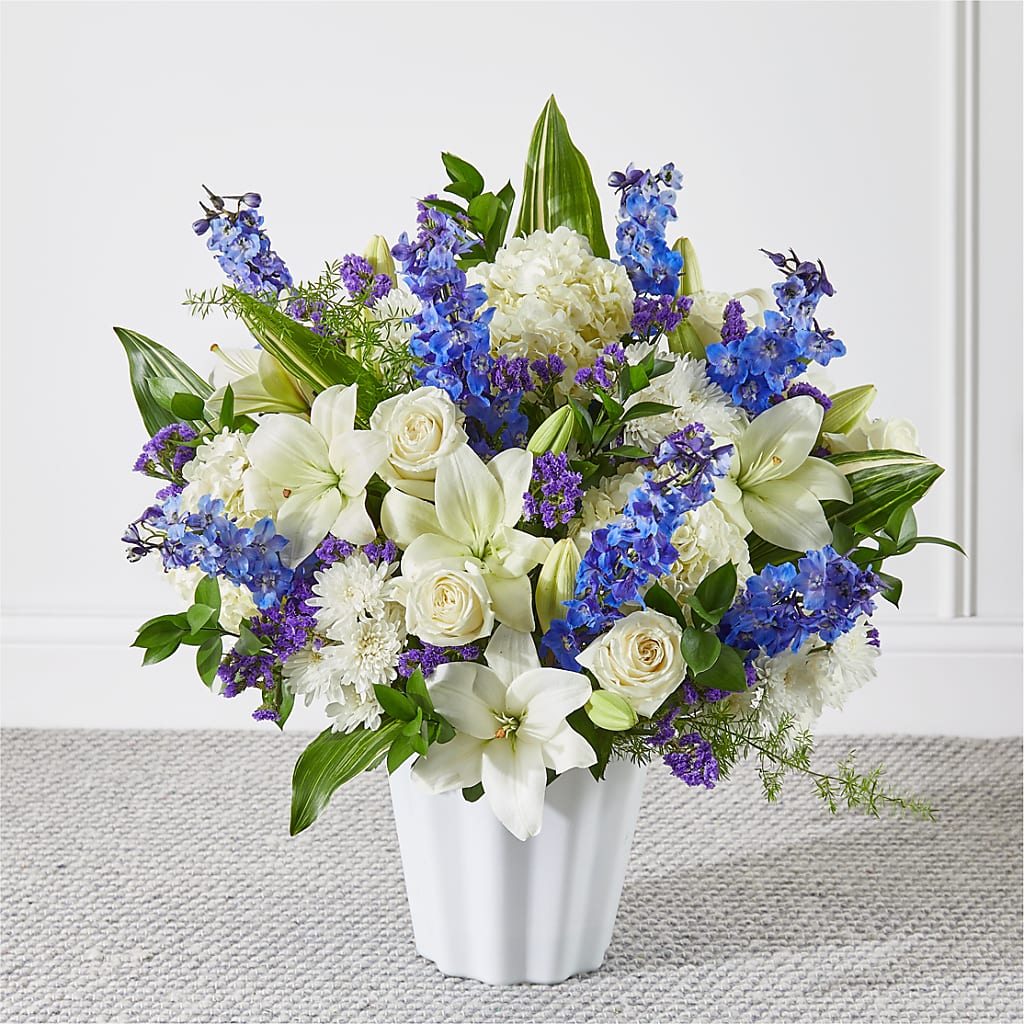 Take Comfort Floor Basket – BUTTERFLIES & BOUQUETS, Peterstown WV