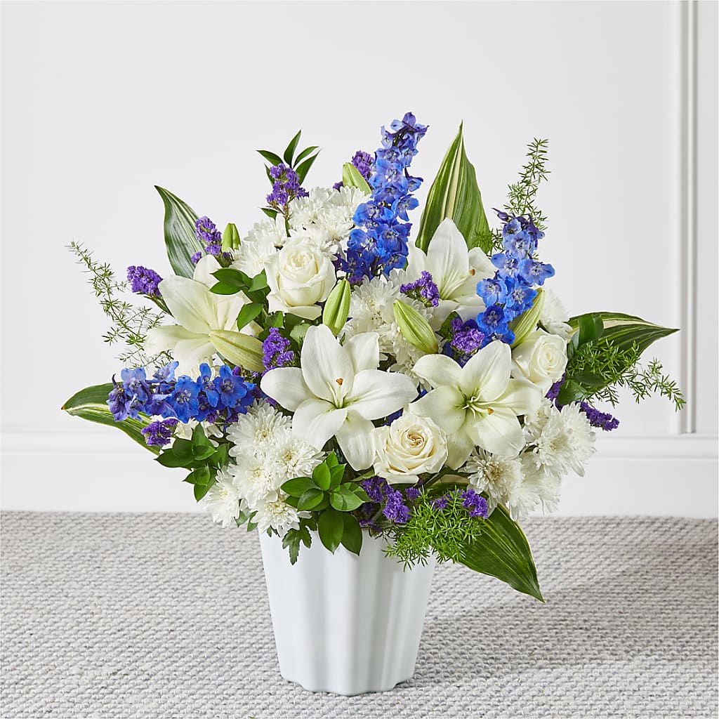 Take Comfort Floor Basket – BUTTERFLIES & BOUQUETS, Peterstown WV