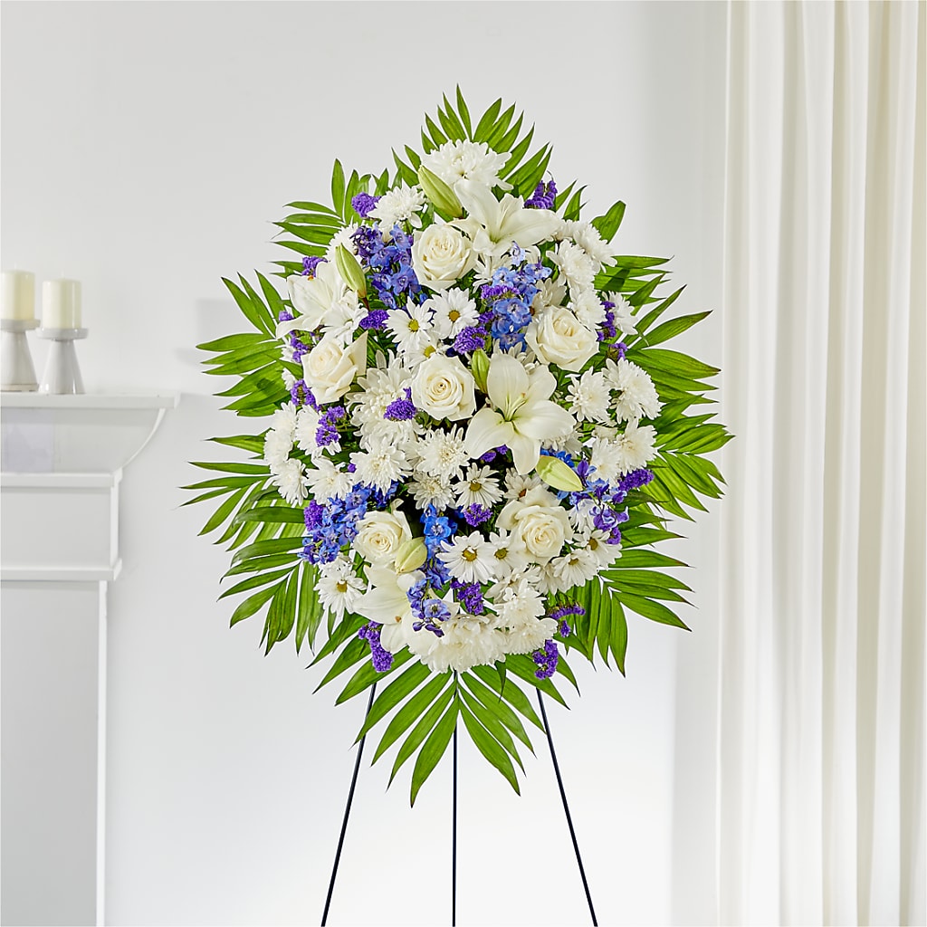 At Rest Standing Spray – BUTTERFLIES & BOUQUETS, Peterstown WV