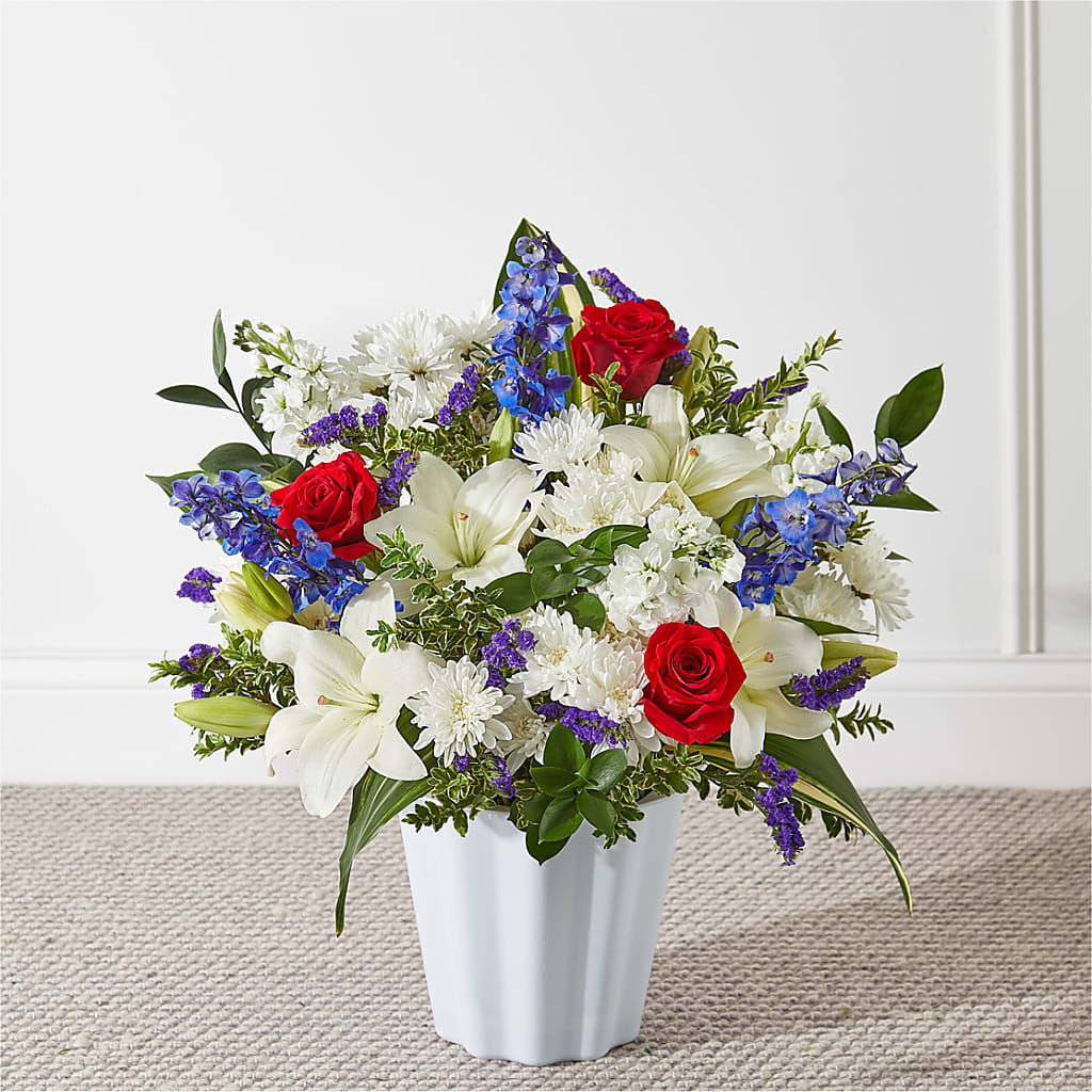 Consoled Floor Basket – BUTTERFLIES & BOUQUETS, Peterstown WV