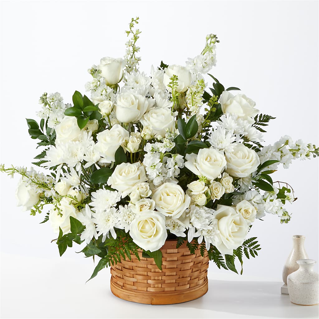 Heartfelt Condolences Arrangement – BUTTERFLIES & BOUQUETS, Peterstown WV