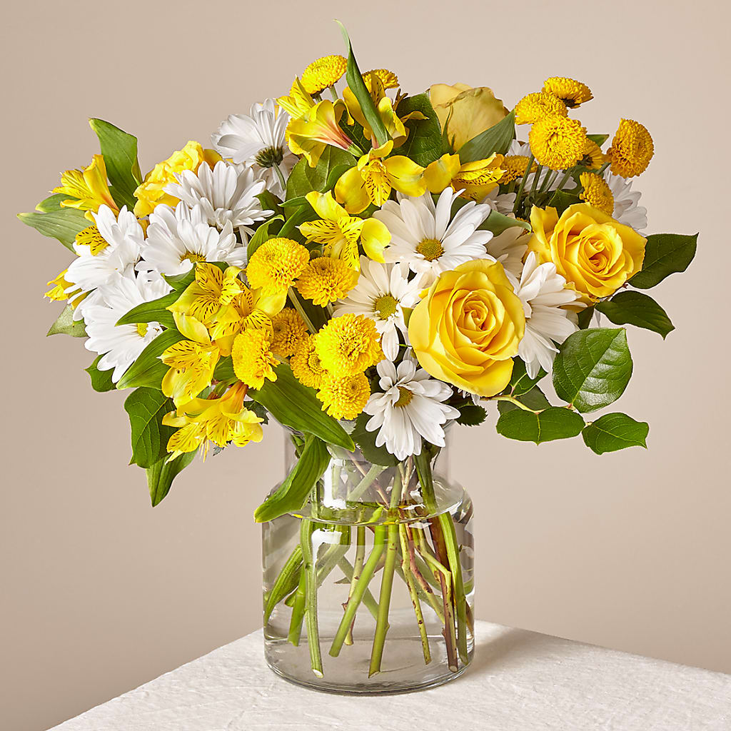 Sunny Sentiments Bouquet – BUTTERFLIES & BOUQUETS, Peterstown WV