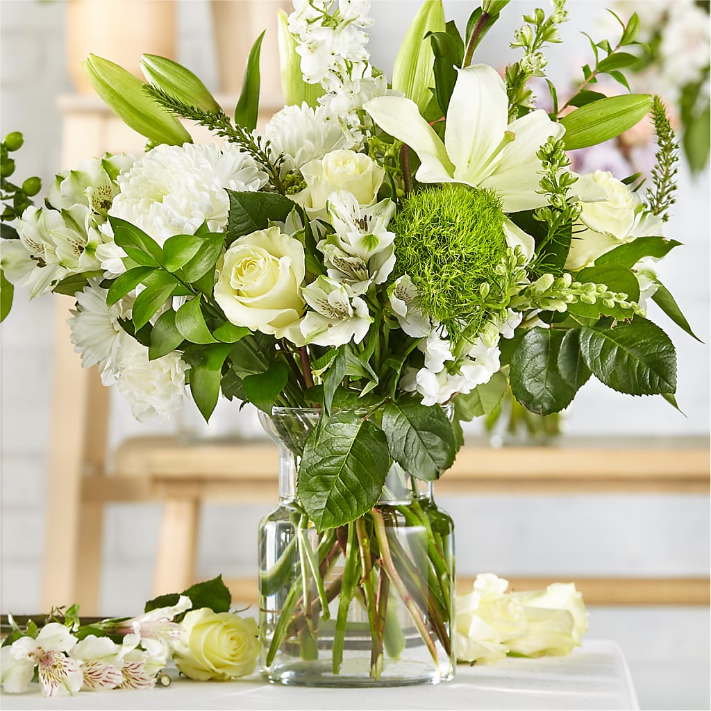 Classic Ivory – A Florist Original – BUTTERFLIES & BOUQUETS, Peterstown WV